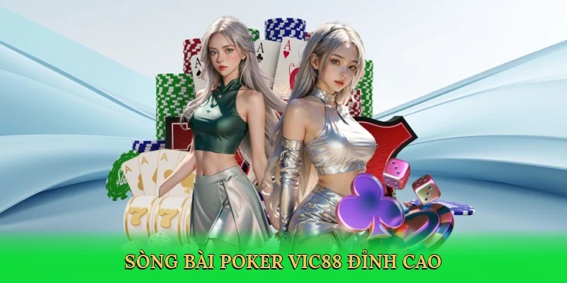 Sòng bài Poker Vic88 đỉnh cao